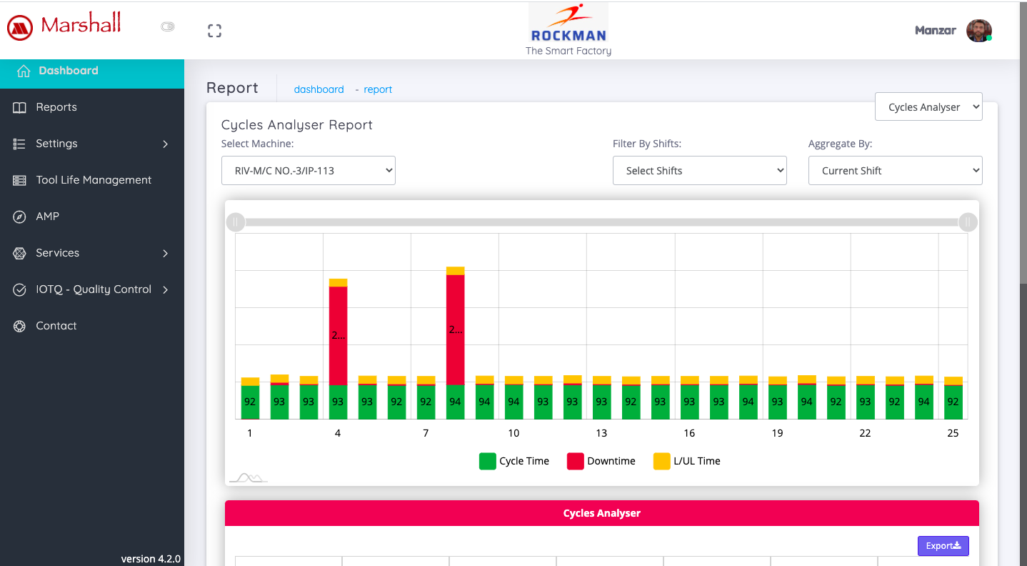 cycle analyzer report